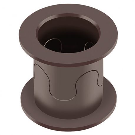 Clip-System-Gleitlager - FLASH-CLICK - GGB - zylinderförmig / Flansch / aus Thermoplastik