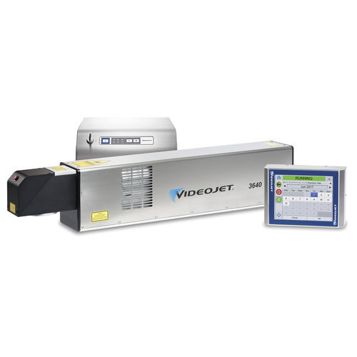 CO2-Laser-Markiermaschine - 3640 - VIDEOJET - integrierbar / kompakt / für Metall