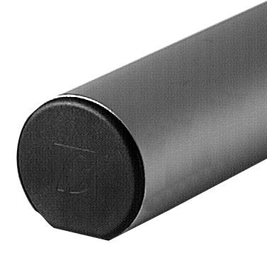 Press-Fit-Endkappe - 1208 - BETT SISTEMI - mit rundem Ende / ABS / für Profile