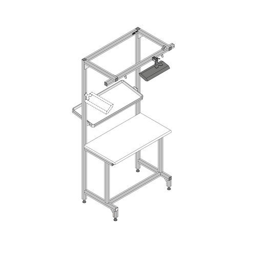 Aluminium-Werkbank - 4837 - BETT SISTEMI