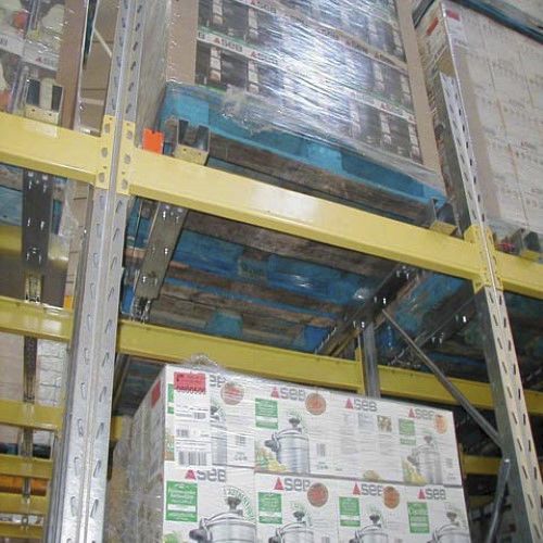 Fachbodenregal - TraviRoll® - CORNIX - dynamisch / push-back / maßgefertigt