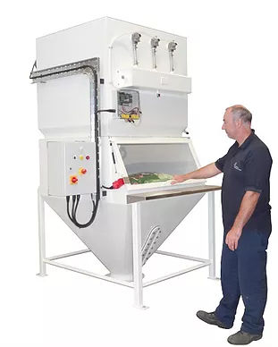 Sackentleergerät für Pulver - Sacktip® - PALAMATIC - für Hygieneanwendungen / halbautomatisch