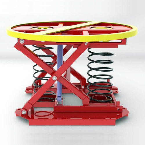 Scherenhubtisch - Pallet Pal series - HYMO - pneumatisch / festinstalliert / zum Laden