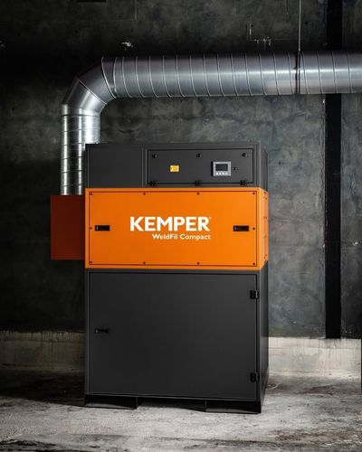 Transportierbare zentrale Rauchabzugs- und Filteranlage - WeldFil Compact - KEMPER - für Industrieanwendungen / Schweiß / Laser