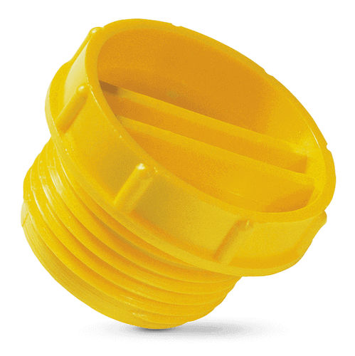 Runder Stopfen - GPN 703 series - Pöppelmann - Gewinde / Polyethylen mit niedriger Dichte (LDPE) / Schutz