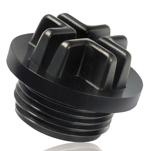 Runder Stopfen - GPN 730 series - Pöppelmann - Gewinde / Polyethylen / Dichtung