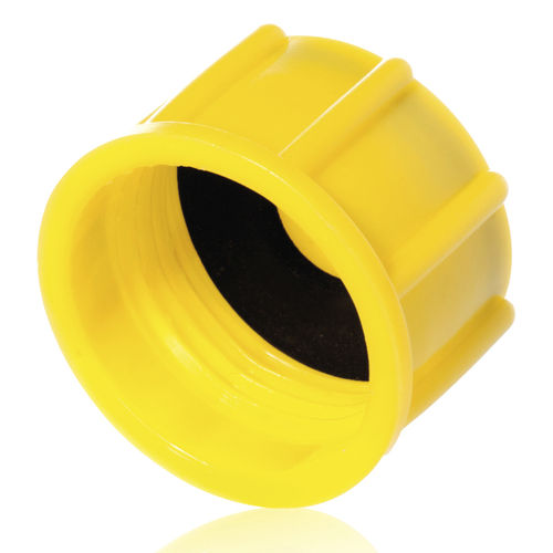 Gewindekappe - GPN 804 series - Pöppelmann - rund / PEHD / Dichtung