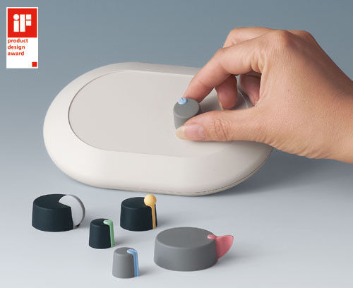Rändelknopf - Top-Knobs - OKW Odenwälder Kunststoffwerke Gehäusesysteme GmbH - rotierend / ergonomisch