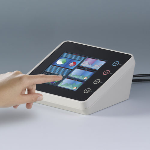 Gehäuse für PC - PROTEC - OKW Odenwälder Kunststoffwerke Gehäusesysteme GmbH - wandmontiert / für Touchscreen / Design
