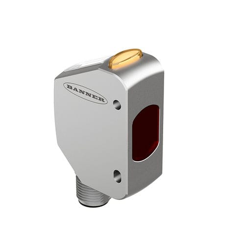 Optoelektronischer Sensor / mit Hintergrundausblendung - Q4XFKLAF610-Q8 - TURCK - ohne Vordergrund / rechteckig / Laser