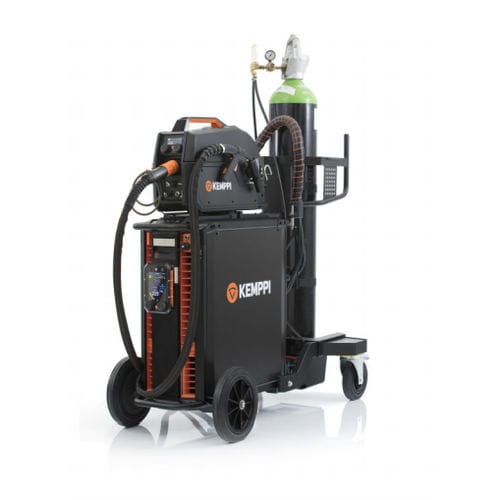 MIG-MAG-Schweißgerät - X8 series - KEMPPI - mobil / 4-Rollen-Antrieb