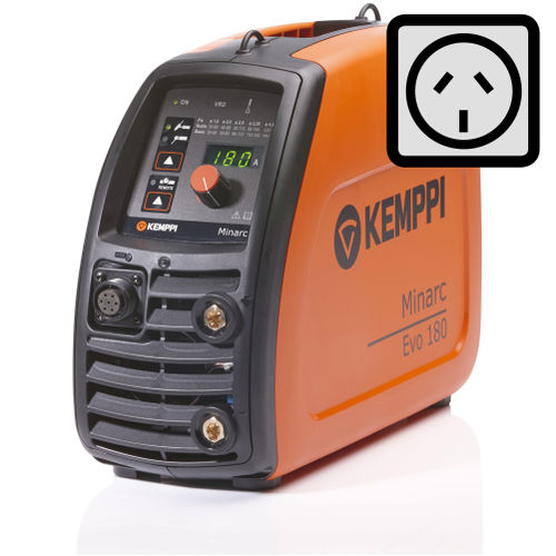 MMA-Schweißgerät - Minarc Evo 180 AU - KEMPPI - einphasig / mit integriertem Bildschirm