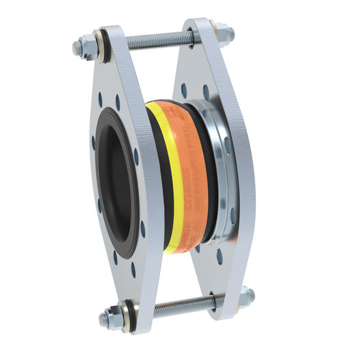 Gummi-Kompensator - AR-2 - STENFLEX Rudolf Stender GmbH - rund / Flansch / für Wasser