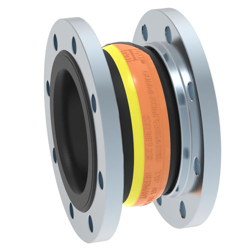 Gummi-Kompensator - AR-1 - STENFLEX Rudolf Stender GmbH - rund / Flansch / Axial