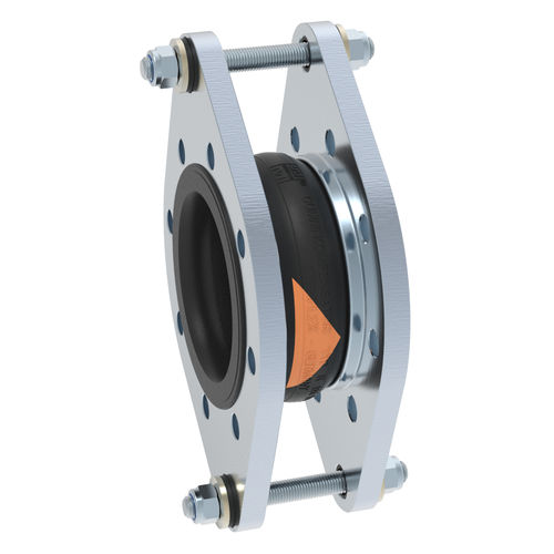 Gummi-Kompensator - R-2  - STENFLEX Rudolf Stender GmbH - rund / Flansch / Axial