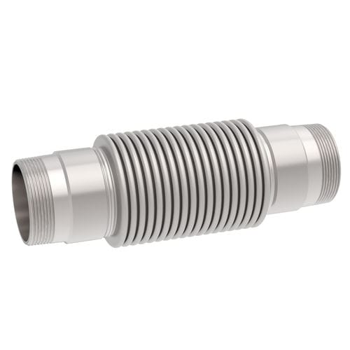 Stahl-Kompensator - SG-10 - STENFLEX Rudolf Stender GmbH - rund / Gewinde / Axial