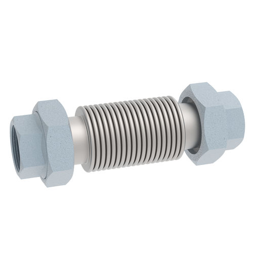 Stahl-Kompensator - SG-11 - STENFLEX Rudolf Stender GmbH - rund / Gewinde / Axial