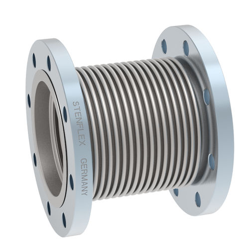 Stahl-Kompensator - SF-10 - STENFLEX Rudolf Stender GmbH - rund / Flansch / Axial