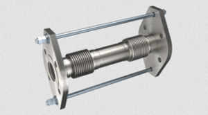 Stahl-Kompensator - SF-25 - STENFLEX Rudolf Stender GmbH - rund / Flansch / für Kanalisationen