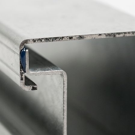 Metallprofil - voestalpine Sadef - flach / für Industrieanwendungen