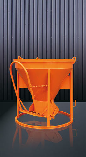 Konischer Betonkübel - 1013 series - Eichinger Equipement - Bodenablauf