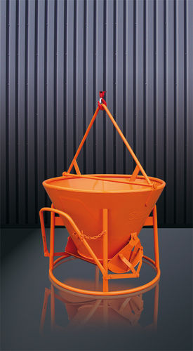 Konischer Betonkübel - 1014 series - Eichinger Equipement - Bodenablauf