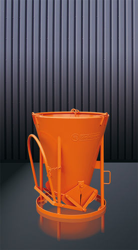 Konischer Betonkübel - 1015 (H) - Eichinger Equipement - Bodenablauf