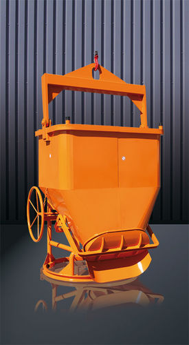 Achteckiger Betonkübel - 1028H series - Eichinger Equipement - Bodenablauf