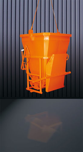 Achteckiger Betonkübel - 1029 series - Eichinger Equipement - Bodenablauf