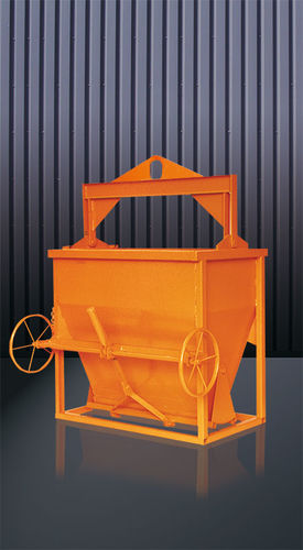 Rechteckiger Betonkübel - 1093 (H) - Eichinger Equipement - Bodenablauf