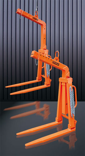 Regelbare Palettengabel - 1052 series - Eichinger Equipement - für Kran / Stahl