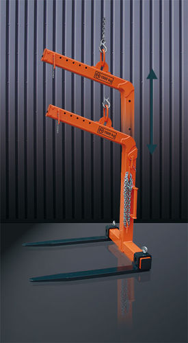 Regelbare Palettengabel - 1054 series - Eichinger Equipement - für Kran / Stahl