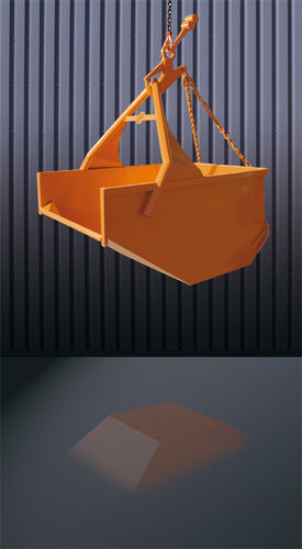 Metall-Schüttmulde - 1044 series - Eichinger Equipement - Ketten