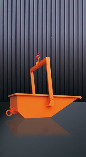 Metall-Schüttmulde - 1045 SA series - Eichinger Equipement - trapezförmig