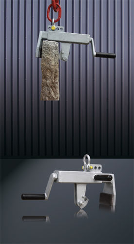 Steinhebeklemme - 1568 series - Eichinger Equipement - vertikal / manuell / mechanisch