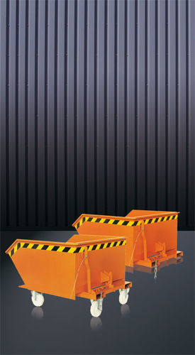 Kippbehälter für Gabelstapler - 2012 series - Eichinger Equipement - offen / Gehäuse