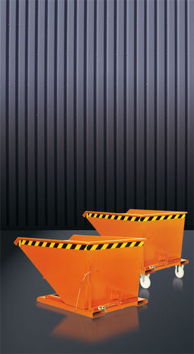 Kippbehälter für Gabelstapler - 2014 series - Eichinger Equipement - offen / Gehäuse