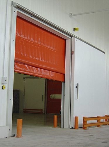 Falthebetor - Instant-Pass Iso - Puertas Angel Mir - PVC / für Kühlraum / Industrie