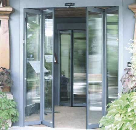 Schiebetür - FFM  - Puertas Angel Mir - Glas / für Außenbereich / automatisch