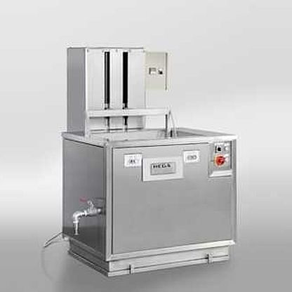 Ultraschall-Reinigungssystem - Micro + Hega Surfaces GmbH - automatisch / mit Förderer
