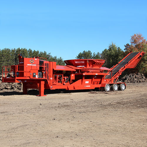 Abfallzerkleinerer - 1600 - Morbark, Inc. - für Holz / Trommel / horizontal