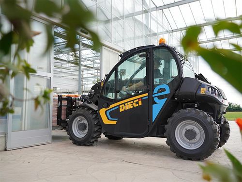 Elektrischer Teleskoplader - e-Smart - DIECI S.r.l. - kompakt / Hochleistung