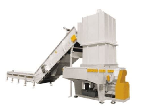 Primär-Schredder - HZR series - NEUE HERBOLD Maschinen-u. Anlagenbau GmbH - Einwellen / für Kabel / für Elektronikschrott