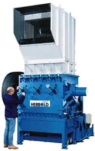 Mühle für Kunststoff - SX series - NEUE HERBOLD Maschinen-u. Anlagenbau GmbH - Schwerlast / zentral / Trockenvermahlung