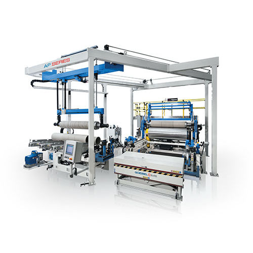 Papier-Spulmaschine - AP series - GOEBEL IMS - automatisch