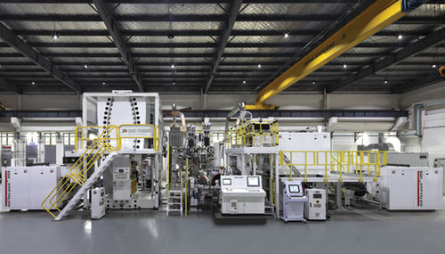 Automatische Beschichtungsmaschine - Davis Standard Extrusion Systems - für die Lebensmittelindustrie / für Papier