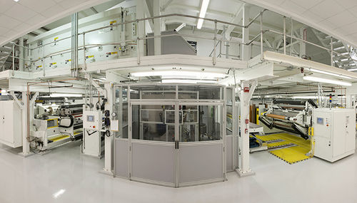 Rollen-Beschichtungsmaschine - Davis Standard Extrusion Systems - zur Folienbeschichtung / Klebemittel / Emulsion