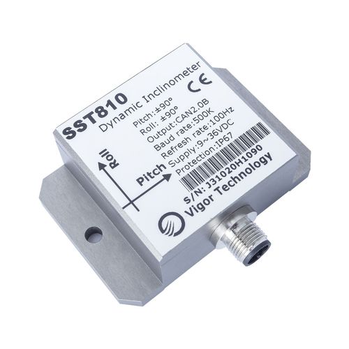 2-Achs-Neigungsmesser - SST810 - Shanghai Vigor Technology Development Co., Ltd. - RS-485 / RS-232 / CAN