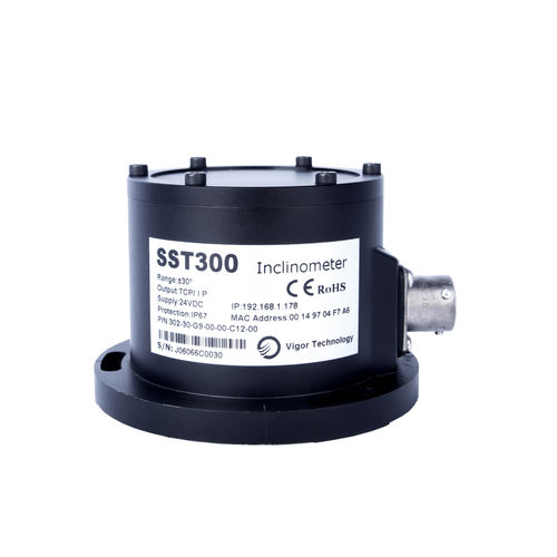 IP67-Neigungsmesser - SST300 - Shanghai Vigor Technology Development Co., Ltd. - einachsig / RS-232 / MEMS