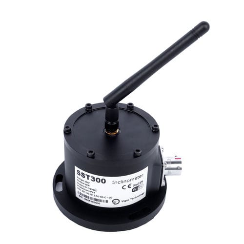 Kabelloser Neigungsmesser - SST300 GPRS - Shanghai Vigor Technology Development Co., Ltd. - einachsig / digital / MEMS